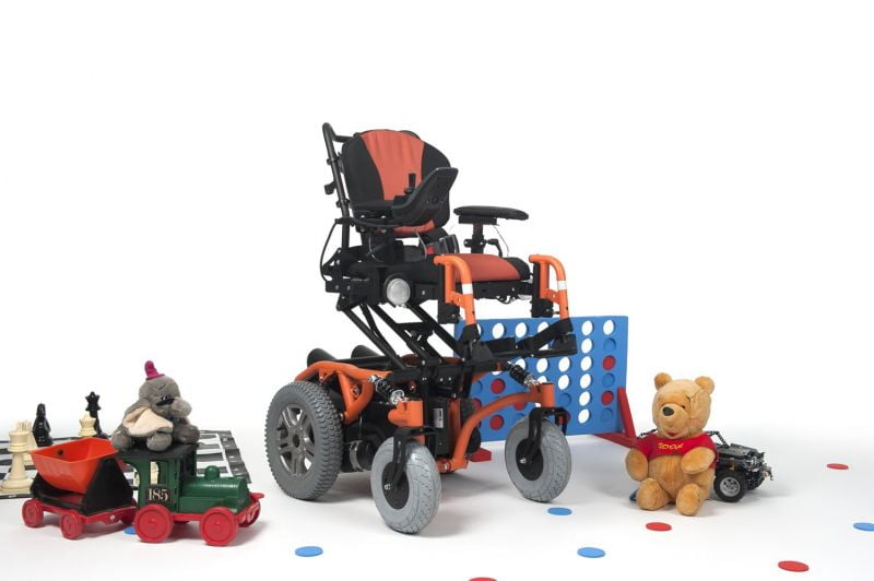 Кресло-коляска для инвалидов с электроприводом Vermeiren Springer Kids Кресло-коляска для инвалидов с электроприводом Vermeiren Springer Kids