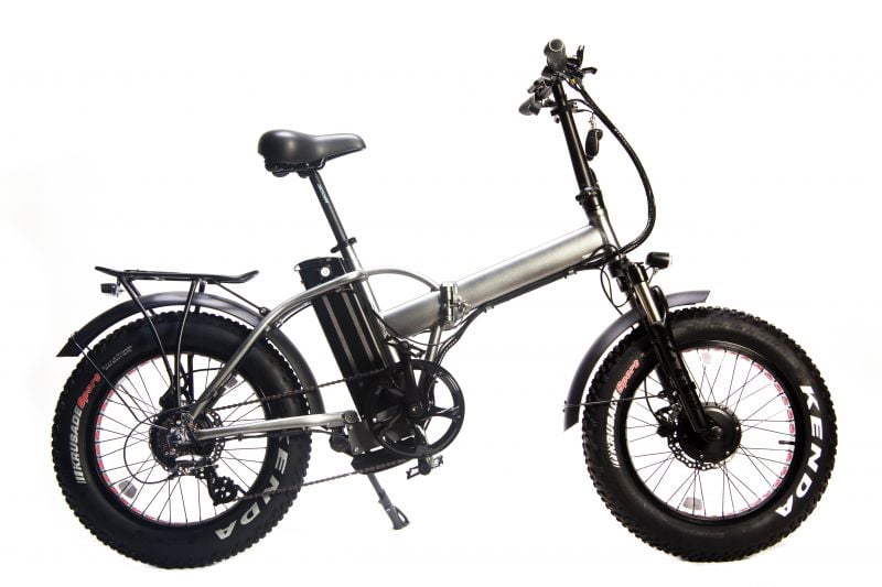 Электровелосипед фэт-байк Медведь складной 350х350 750W 48V/11.8Ah Электровелосипед фэт-байк Медведь складной 350х350 750W 48V/11.8Ah